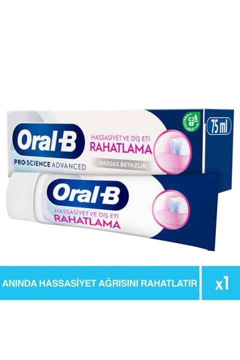 خمیردندان Oral-B Pro-Science Advanced حساسیت و تسکیندهنده لثه