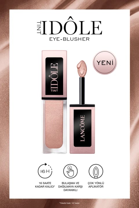 Lancome Idole Tint سایه مایع چندکاره چشم و رژگونه 02 - Desert Sand 36142740...