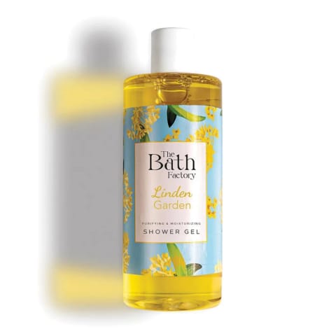 THE BATH FACTORY ژل دوش مرطوبکننده و مغذی باغ لیدن 400 میلیلیتر