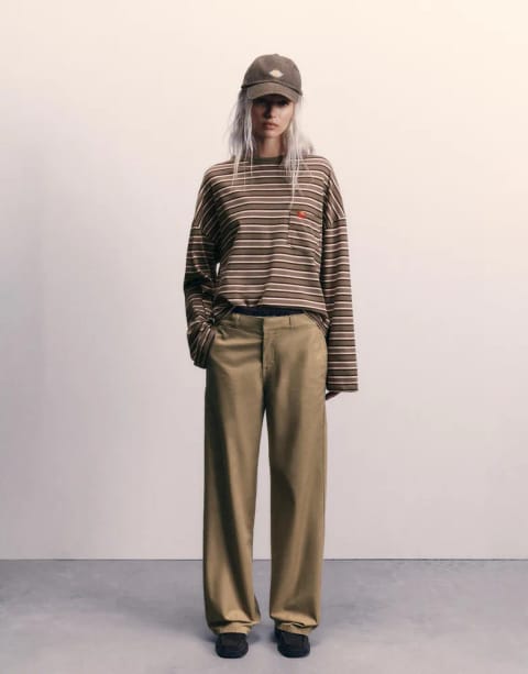 تیشرت اورسایز راهراه Dickies