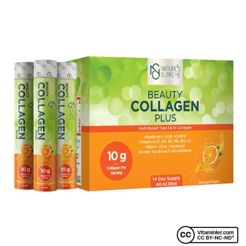 Nature's Supreme Beauty Collagen Plus 14 شات (تیوپی) x 40 میلی‌لیتر