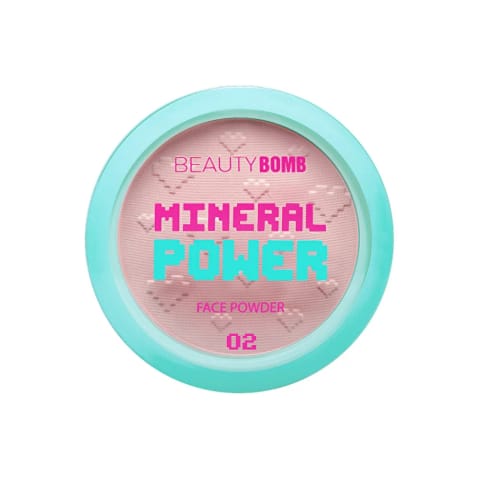 Beauty Bomb پودر معدنی 02 - پودر معدنی مات برای پوست چرب