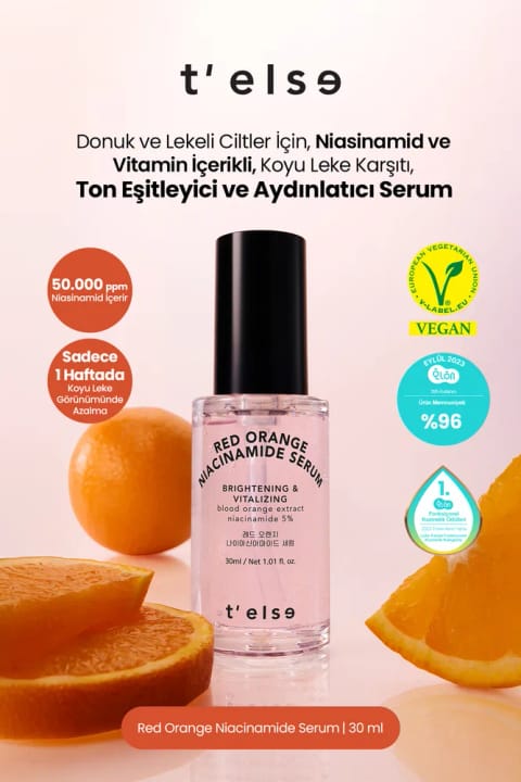 سرم یکدستکننده و روشنکننده پوست حاوی Niacinamide و ویتامین T'else
