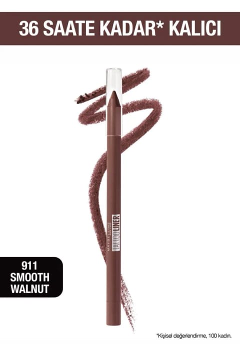 مداد چشمی ژله‌ای میبلین نیویورک - SMOOTH WALNUT (قهوه‌ای)
