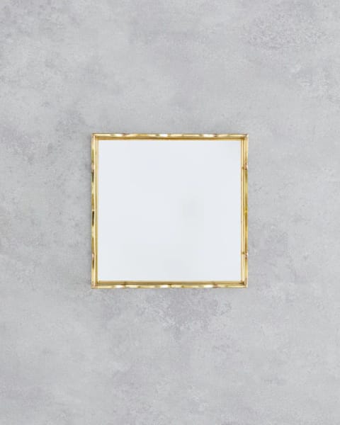 سینی تزئینی شیشه‌ای Mensa ۱۸×۱۸×۳.۵ سانتی‌متر Gold