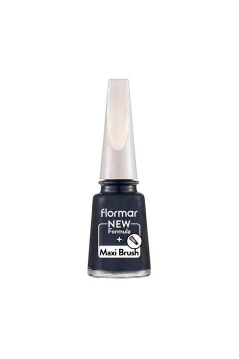 Flormar Oje Yeni Maxi Brush Pearly PL398 Blue Black