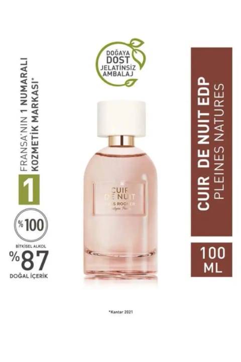 Yves Rocher Cuir De Nuit ادوپرفیوم 100 میلیلیتر زنانه با رایحه چرم و ادویههای گرم