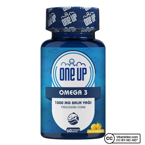 One Up Omega 3 1000 mg 60 کپسول