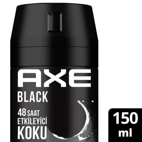Axe Black اسپری دئودورانت مردانه ۱۵۰ میلی‌لیتر
