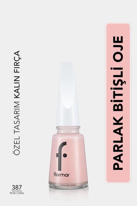 فلامار کلاسیک لاک براق با پیگمنت بالا - 397 Rose Cora