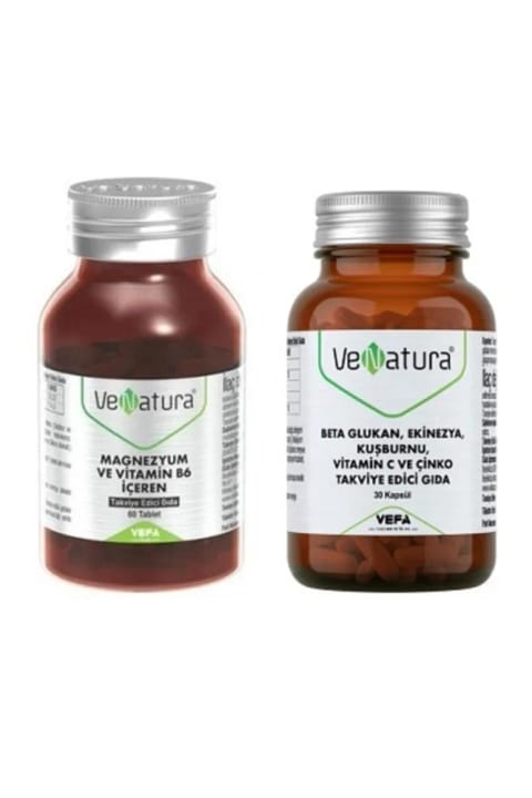 VeNatura بتا گلوکان، اکیناسه، گل محمدی، ویتامین C و زینک ۳۰ کپسول