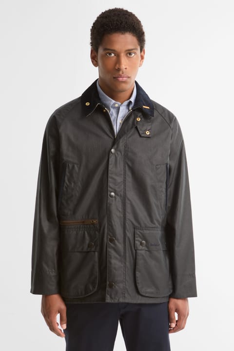 کاپشن روغنی Bedale برند Barbour آیکونز NY92 سرمهای