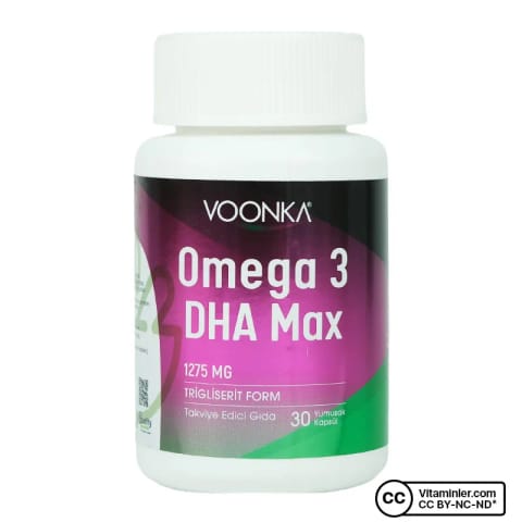 وونکا امگا 3 DHA مکس 1275 میلیگرم 30 کپسول