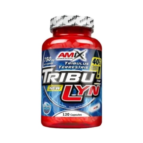 AMIX TribuLyn Tribulus با ۴۰٪ ساپونین ۷۵۰ میلی‌گرم ۱۲۰ کپسول