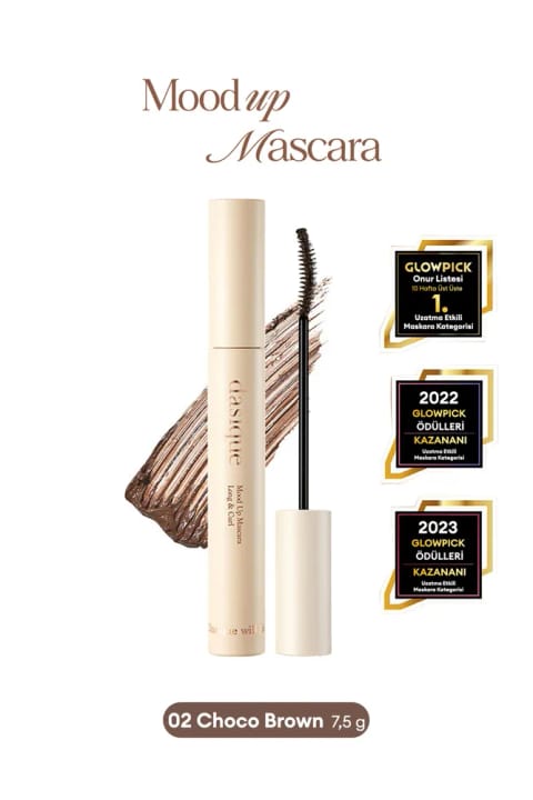 ماسکارای داسیک مدل Mood Up Long & — 02 Brown