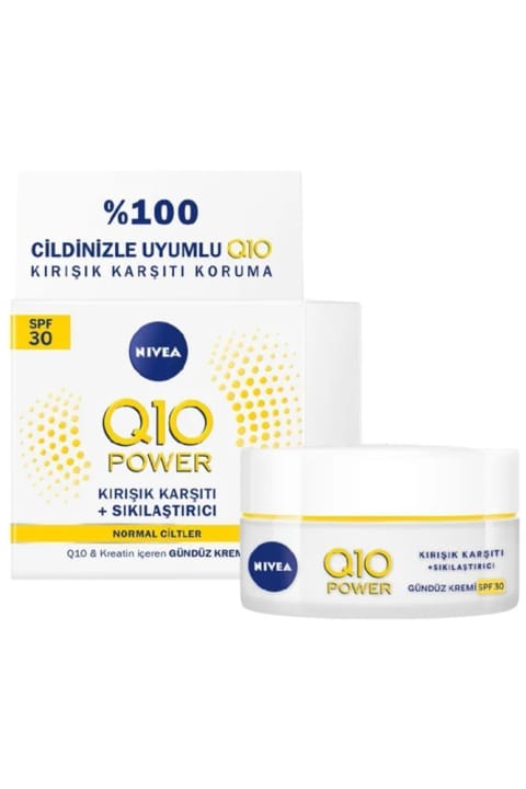 NIVEA Q10plus ضد چروک روزانه با محافظت بالا در برابر آفتاب SPF30