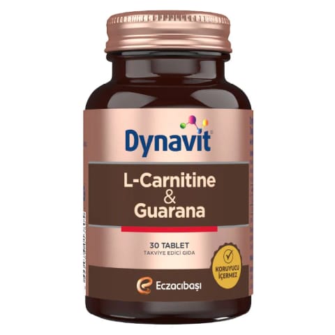 دیناویت L-Carnitine + Guarana ۳۰ قرص