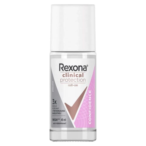 Rexona Clinical Protection Confidence دئودورانت رولی زنانه ۴۵ میلیلیتر