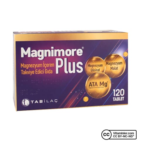 منیزیم Magnimore Plus — ۱۲۰ قرص