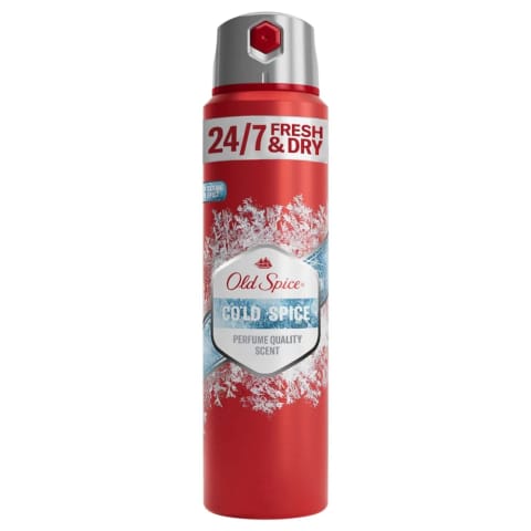 Old Spice Cold Spice دئودورانت اسپری ضد تعریق مردانه ۱۵۰ میلی‌لیتر