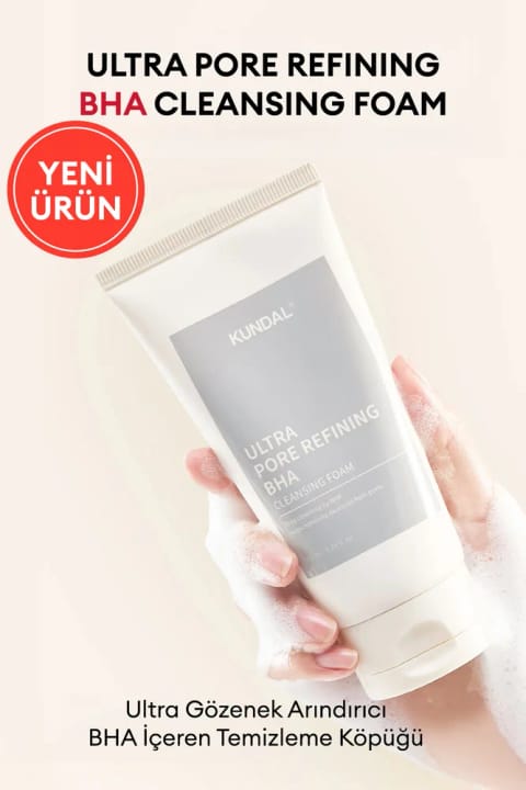 کندال پاککننده فومی حاوی BHA پالاینده منافذ