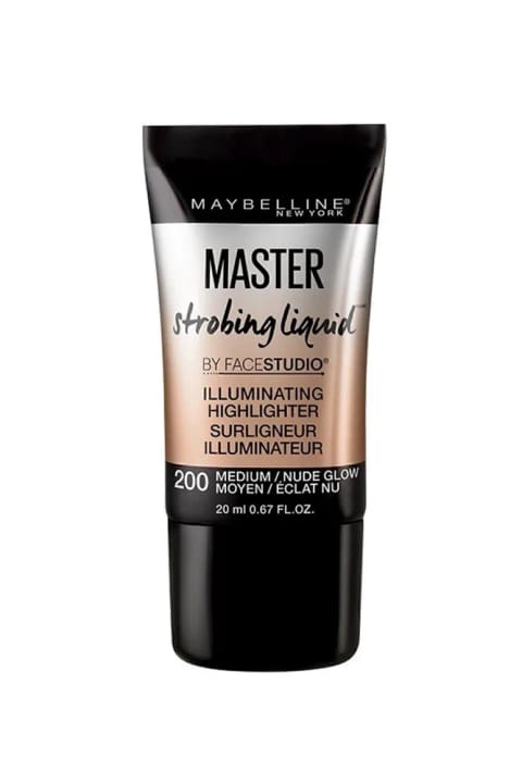 هایلایتر مایع Maybelline Master Strobing - شماره 200 تیره