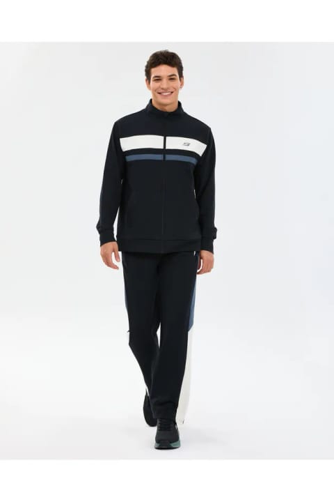 SKECHERS سویت شرت و شلوار مردانه مدل Track Suit کد S2610008 رنگ مشکی