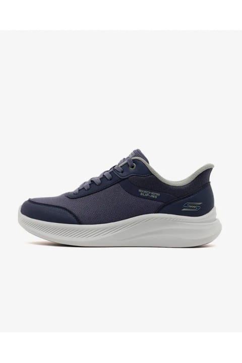 کفش ورزشی مردانه SKECHERS BOBS MODA FLEX مدل 118158TK DKNV رنگ سرمهای