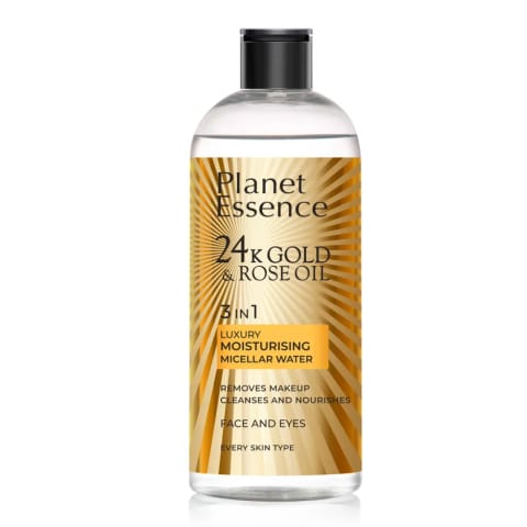 Planet Essence Gold محلول پاککننده آرایش مرطوبکننده 400 میلیلیتر
