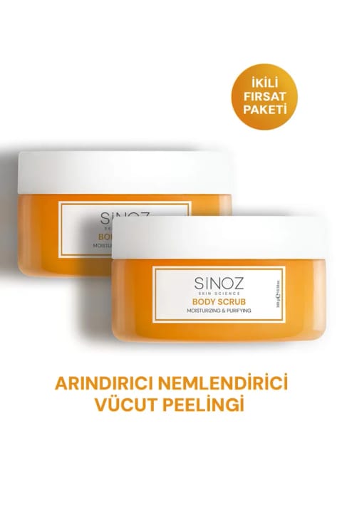 SİNOZ Body Scrub Vücut Peelingi (2 x 300 گرم)