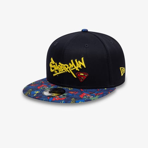 کلاه بچگانه مشکی New Era DC Superman 9Fifty