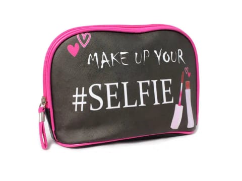 کیف آرایشی Nascita طرح Make-Up شیک و بادوام 15x22.5 سانتی‌متر ELGCNT0067
