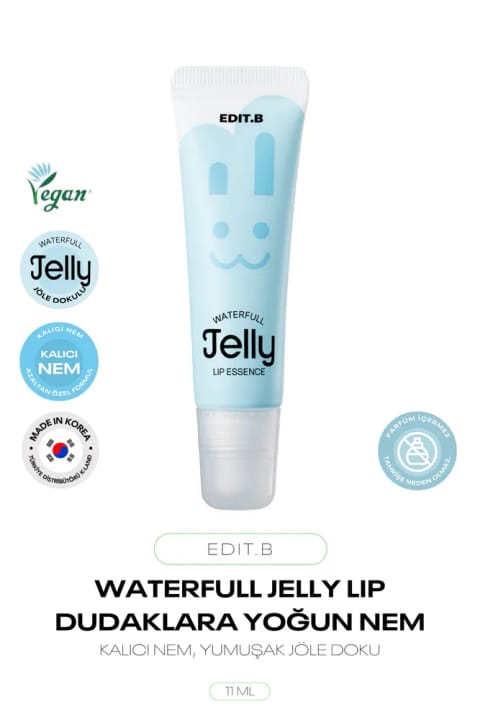EDITB بالم لب مرطوبکننده شدید Edit.b Waterfull Jelly Lip Essence