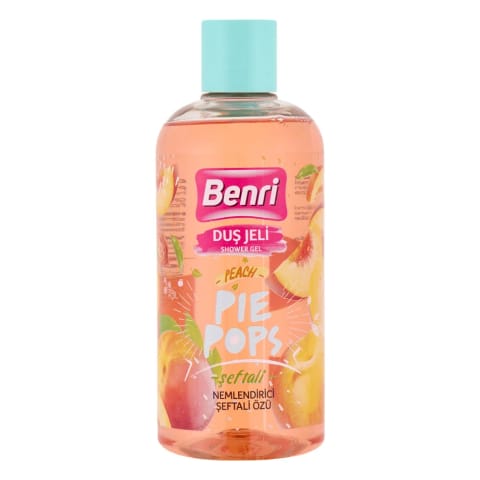 Benri ژل دوش شفتالو پای پاپس ۵۰۰ میلی‌لیتر