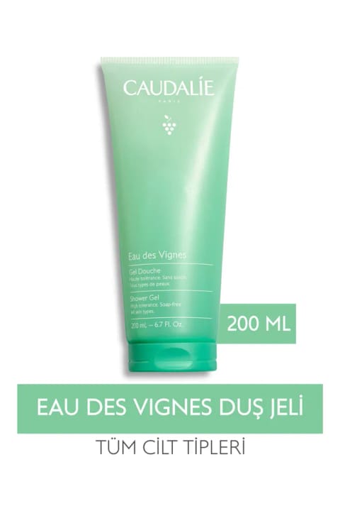 Caudalie Vignes ژل دوش معطر برگاموت 200 میلیلیتر