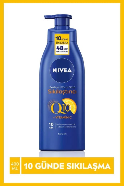 NIVEA Body Q10 شیر بدن سفتکننده 400 میلیلیتر پمپی