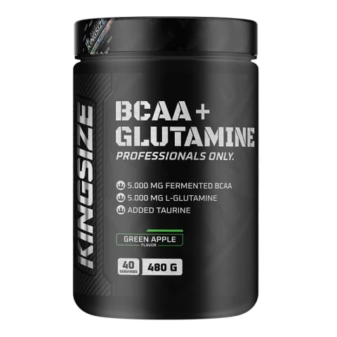 Kingsize Nutrition BCAA + Glutamine پودر 480 گرم