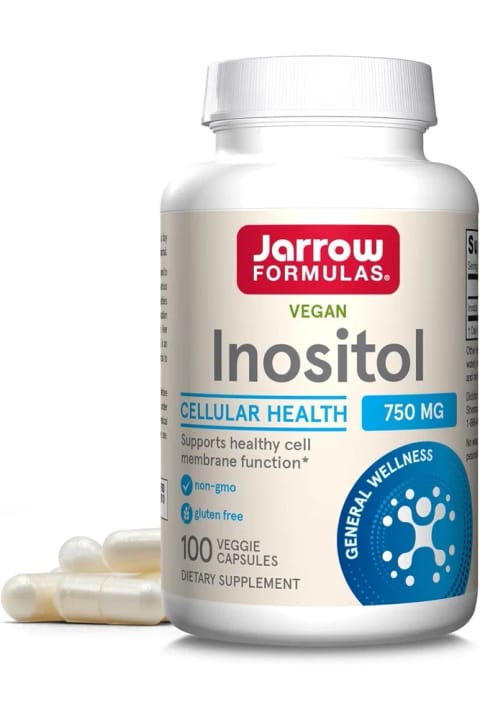 Jarrow Formulas اینوزیتول وگان، 750 میلی‌گرم، 100 کپسول گیاهی