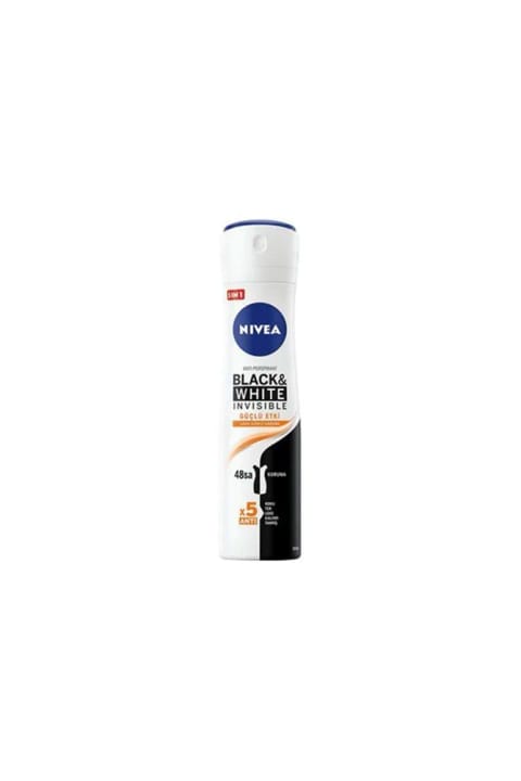 NIVEA دئودورانت زنانه Black & White Invisible اثر قوی 150 میلیلیتر