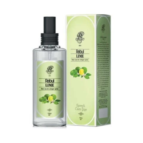 Rebul Lime ادکلن اسپری بطری پت 125 میلی‌لیتری