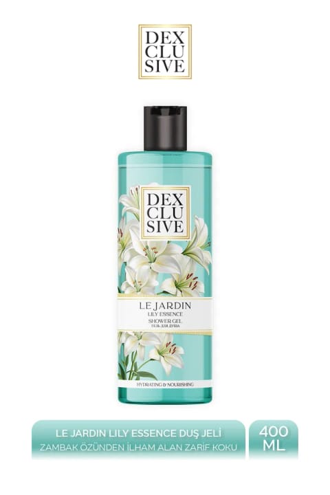 دوش ژل DEXCLUSIVE عصاره زنبق 400 میلیلیتر