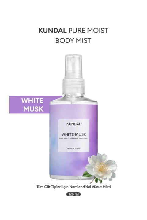 Kundal Body Mist سفید مشک ۱۲۸ میلیلیتری