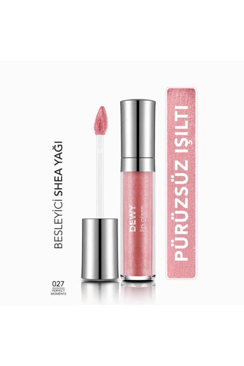 Flormar Dewy Lip Glaze براقکننده مرطوبکننده لب شماره 027