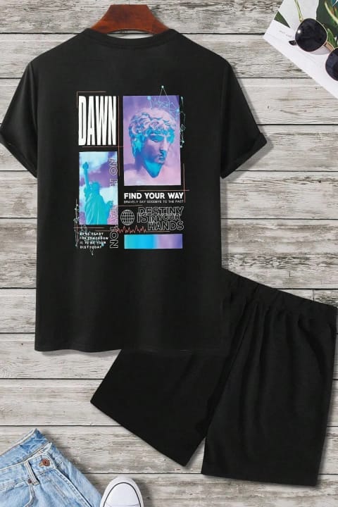 ست شورت چاپدار DAWN uyguntarz