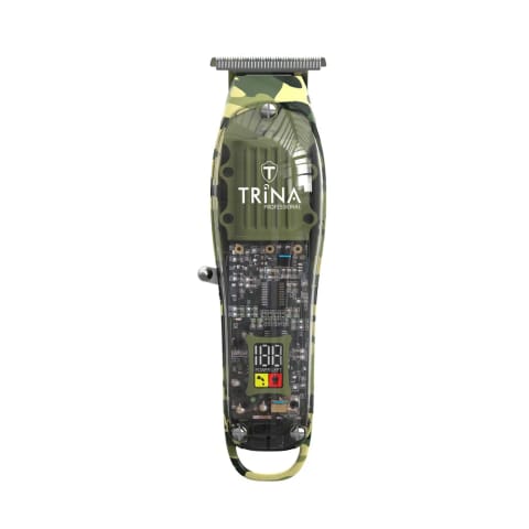 ماشین اصلاح پشت گردن حرفه‌ای Trina طرح استتاری TRNSACKS0056OL