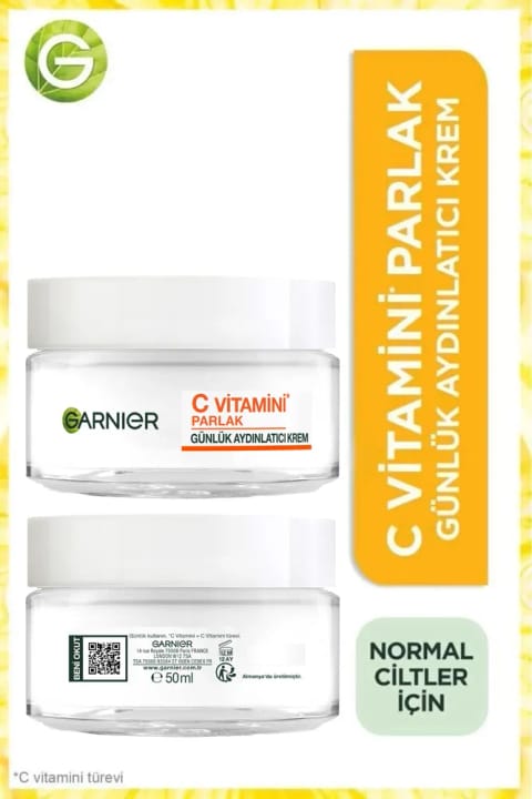 Garnier کرم روزانه روشن‌کننده ویتامین C 50ml