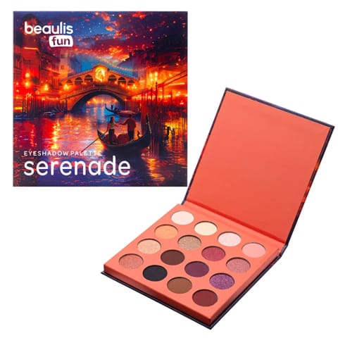 پالت سایه چشم Beaulis Fun Serenade ۱۶ رنگ ۱۱۹ Twilight Glow