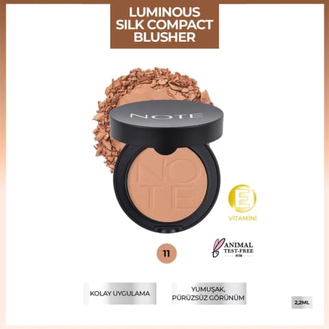 Note Luminous Silk Compact Blusher Allık 11 Sunset