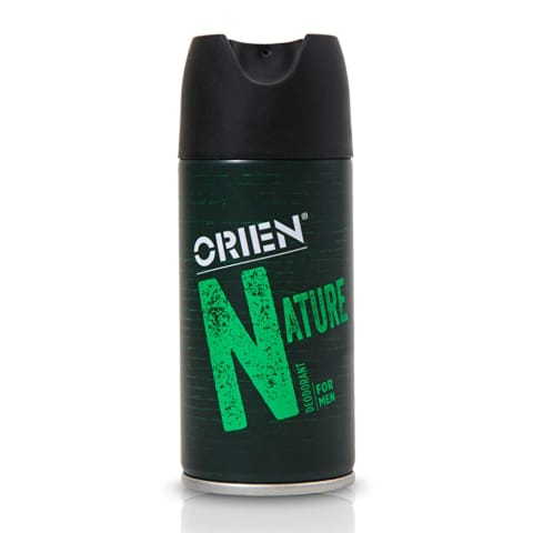 Orien Nature اسپری دئودورانت مردانه ۱۵۰ میلی‌لیتر