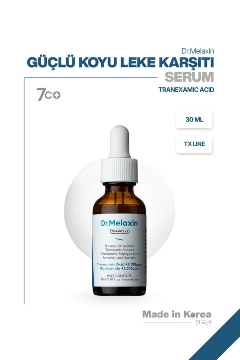 Dr.Melaxin ضد لک و روشن‌کننده آمپول – Tranexamic Acid و Glutathione